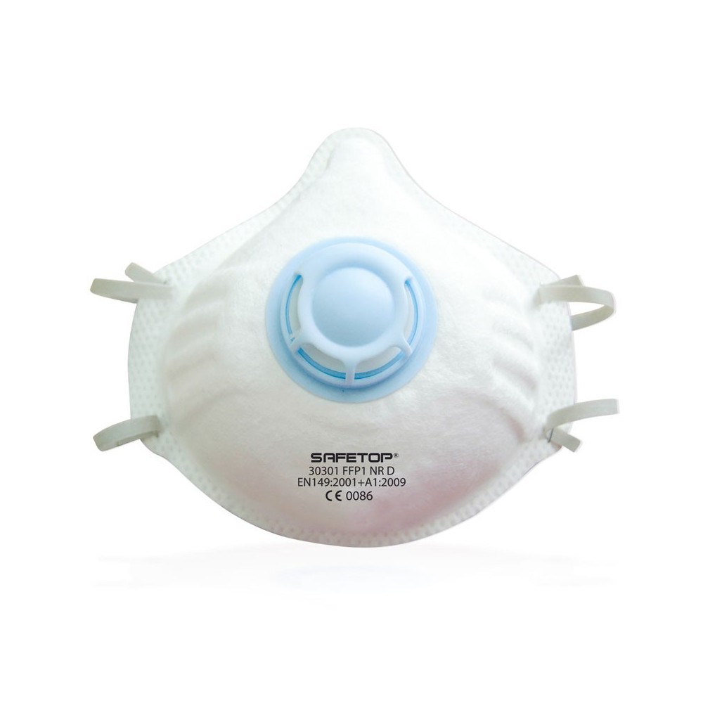 MASCARILLA FFP1 NR D TRES CAPAS Y VALVULA