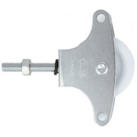 POLEA 2 ZINCADA ROLDANA PLASTICO C/ETIQ