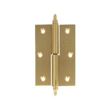 HINGE 1007-90X60 BRASS-MATT LEFT SPECIFIC