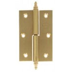 HINGE 1007-90X60 BRASS-MATT LEFT SPECIFIC