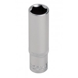HEXAGONAL SOCKET 1/4 CrV S/L 8 MM