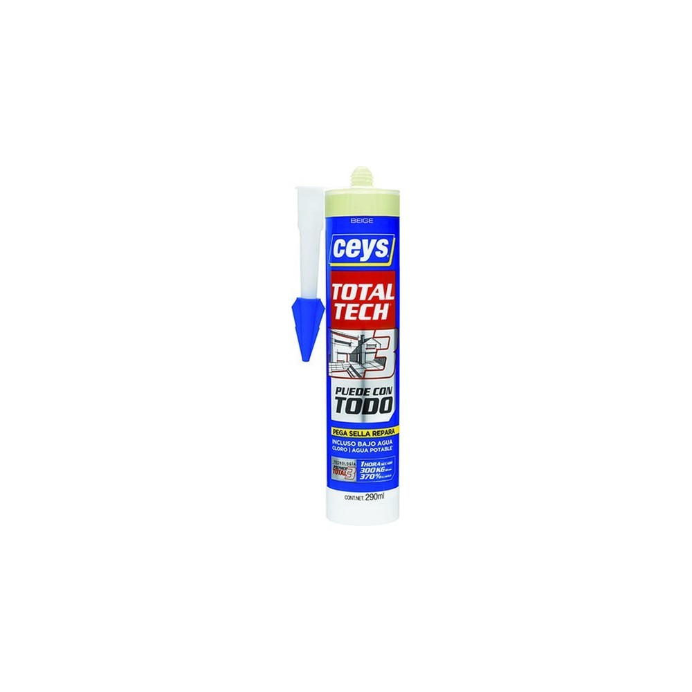 CEYS TOTAL TECH BEIGE CARTUCHO 290ML