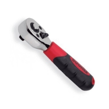 SHORT REVERSIBLE RATCHET WRENCH 1/4 72D