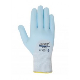 GUANTES NYLON S/COSTURAS REC. NITRILO USO ALIMENTARIO