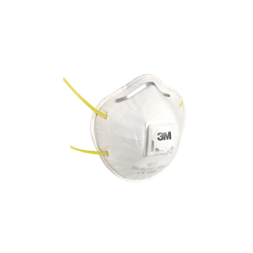 3M ™ 8812 FFP1 Self-Filtering Disposable Particulate Mask with Valve (10 masks / box)