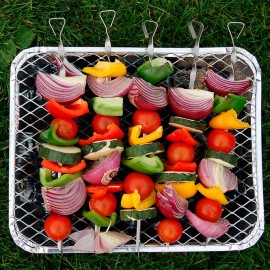 DISPOSABLE BARBECUE MEASURES: 31X24X4CM