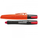 PICA-990/40-INDUS MARKER. PERMAN RED VISOR