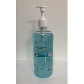 GEL HIDROALCOHOLICO SEVEN 500ML DOSIFICADOR