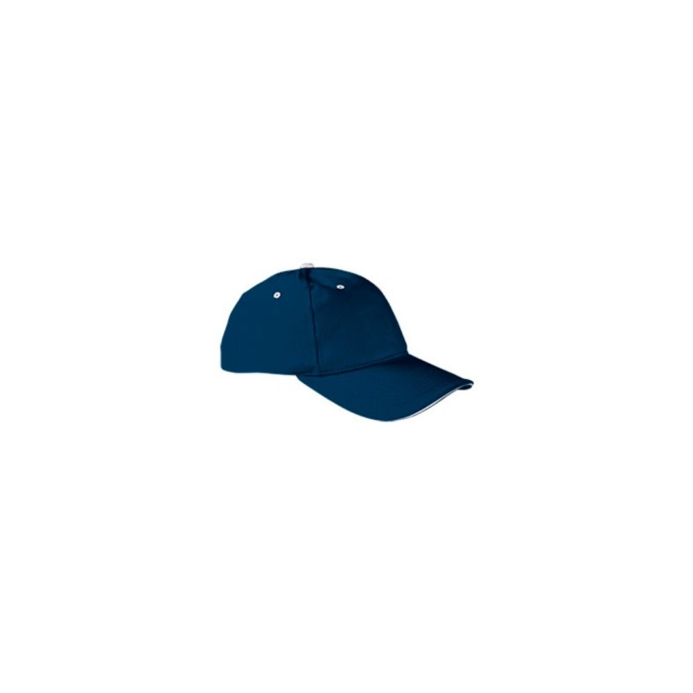 GORRA SANDWICH AZUL MARINO ORION-BLANCO ADULTO
