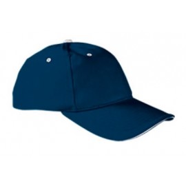 GORRA SANDWICH AZUL MARINO ORION-BLANCO ADULTO