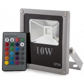 IP65 10W RGB LED PROJECTOR SPOTLIGHT RGB TONE REMOTE CONTROL