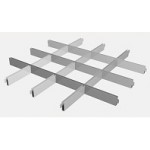 FALSE CEILING GRILLE 600x600 MM WHITE