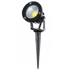 FOCO LED CON PINCHO PARA JARDINES 9W 810LM 50000H BLANCO FRIO
