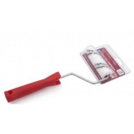 MINI RODILLO MICROFIBRA  11 cm + VARILLA ESMALTAR Y BARNIZAR AL AGUA