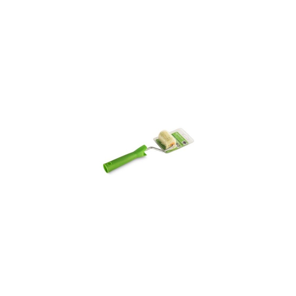 6 cm GREEN THREAD MINI ROLLER + ROD ROUGH WALLS AND CEILINGS