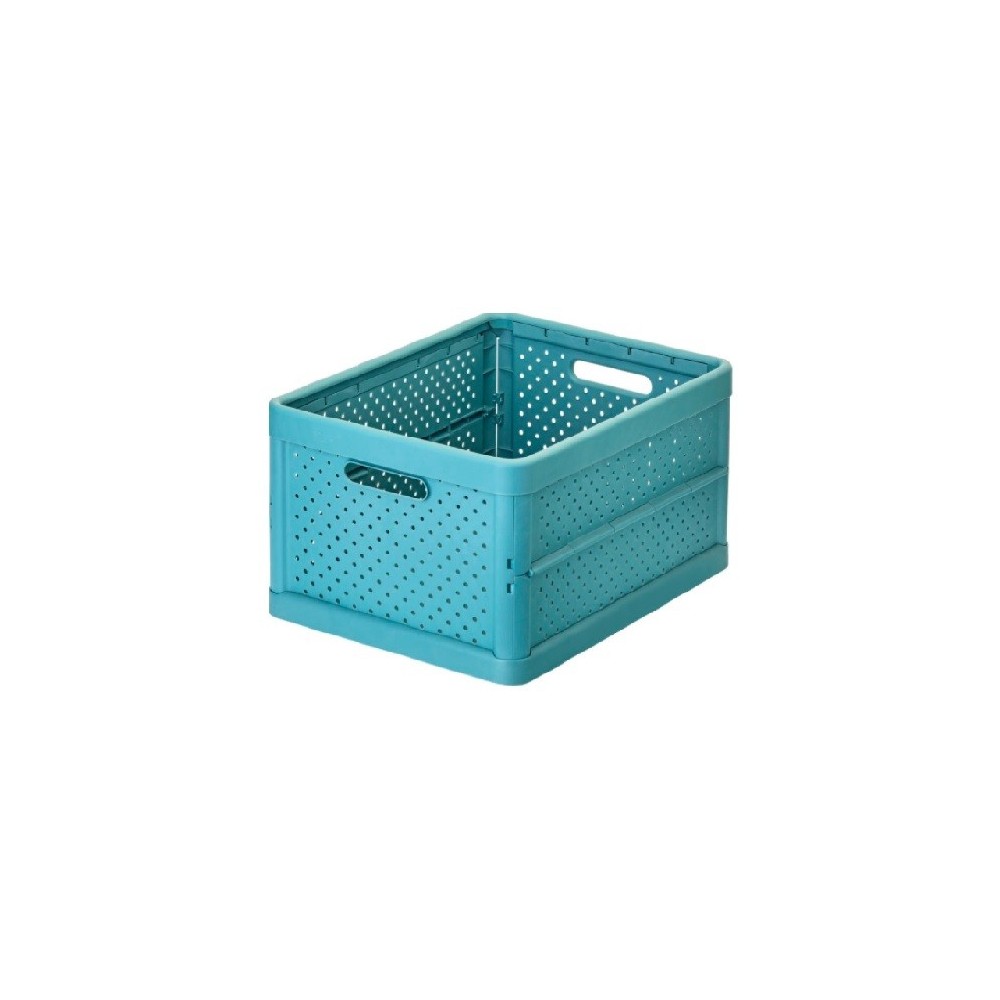 32L COMPACT FOLDING BOX STONE BLUE