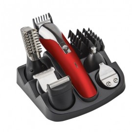 CORTA PELO Y BARBA 5W 11 EN 1 ROJA