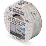 WHITE REFLECTIVE TAPE 25M X 50mm APPROVED