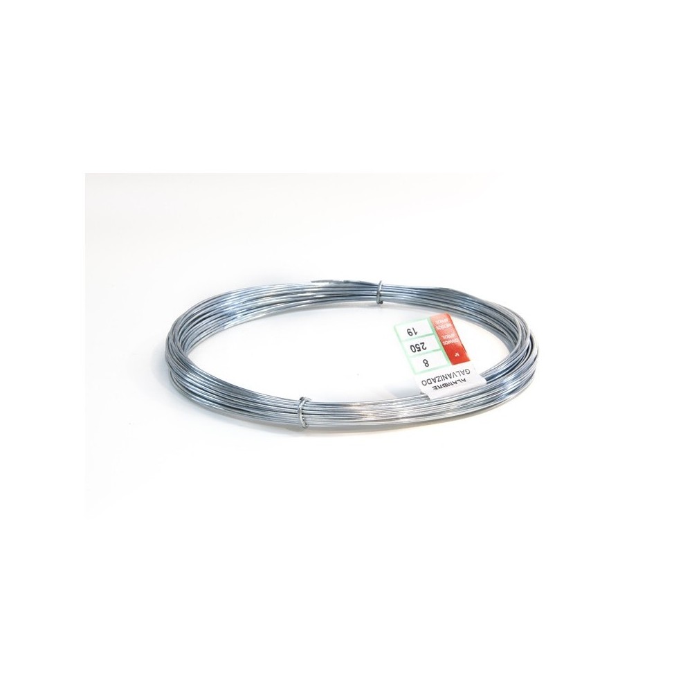 ALAMBRE GALV. ROLLO 1/4 KG N-6