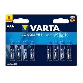 PILA VARTA LONG LIFE POWER AAA (BLISTER 8 UNDS)