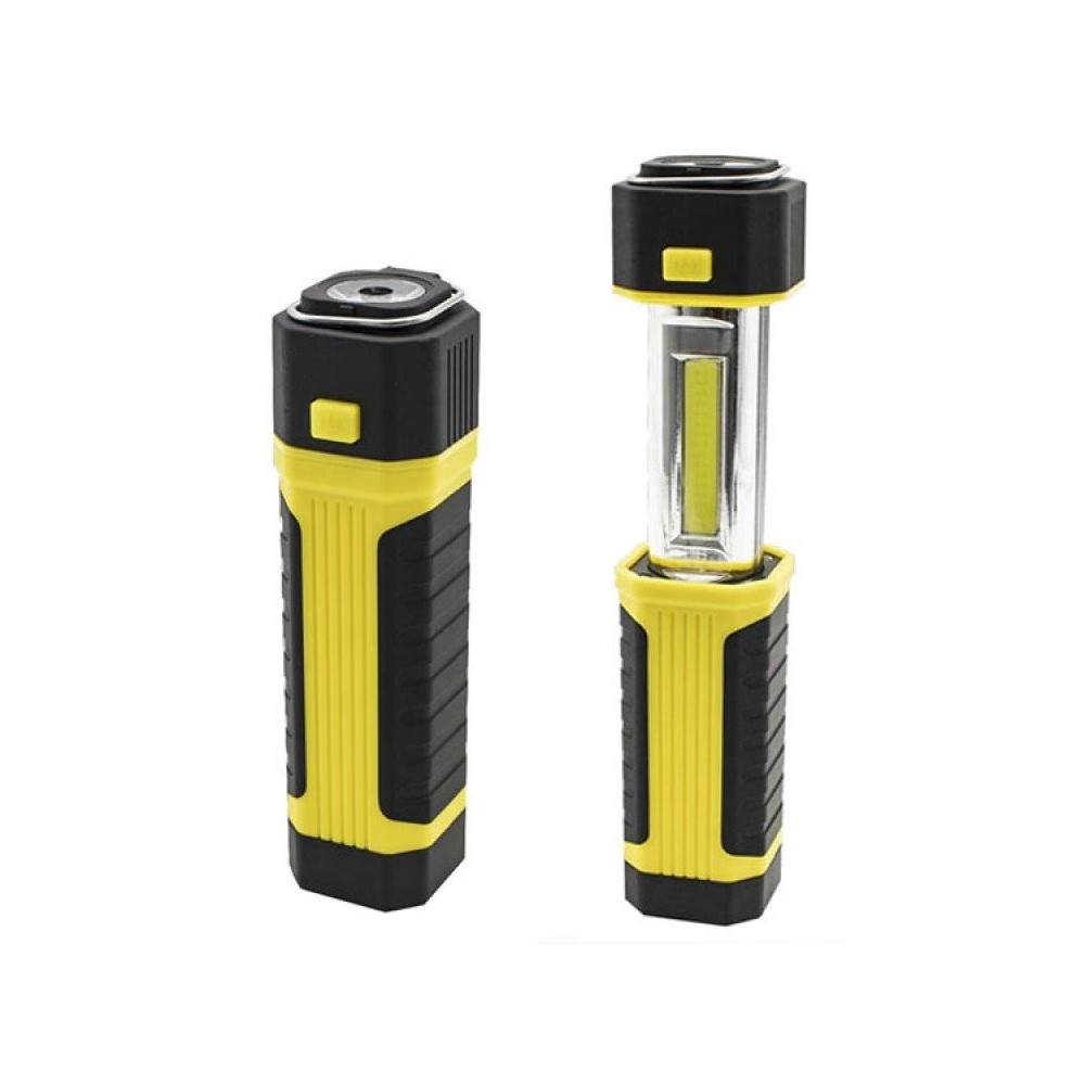 MULTIFUNCTION EXTENDABLE BIRAL LED FLASHLIGHT WITH MAGNET IP65 6000K