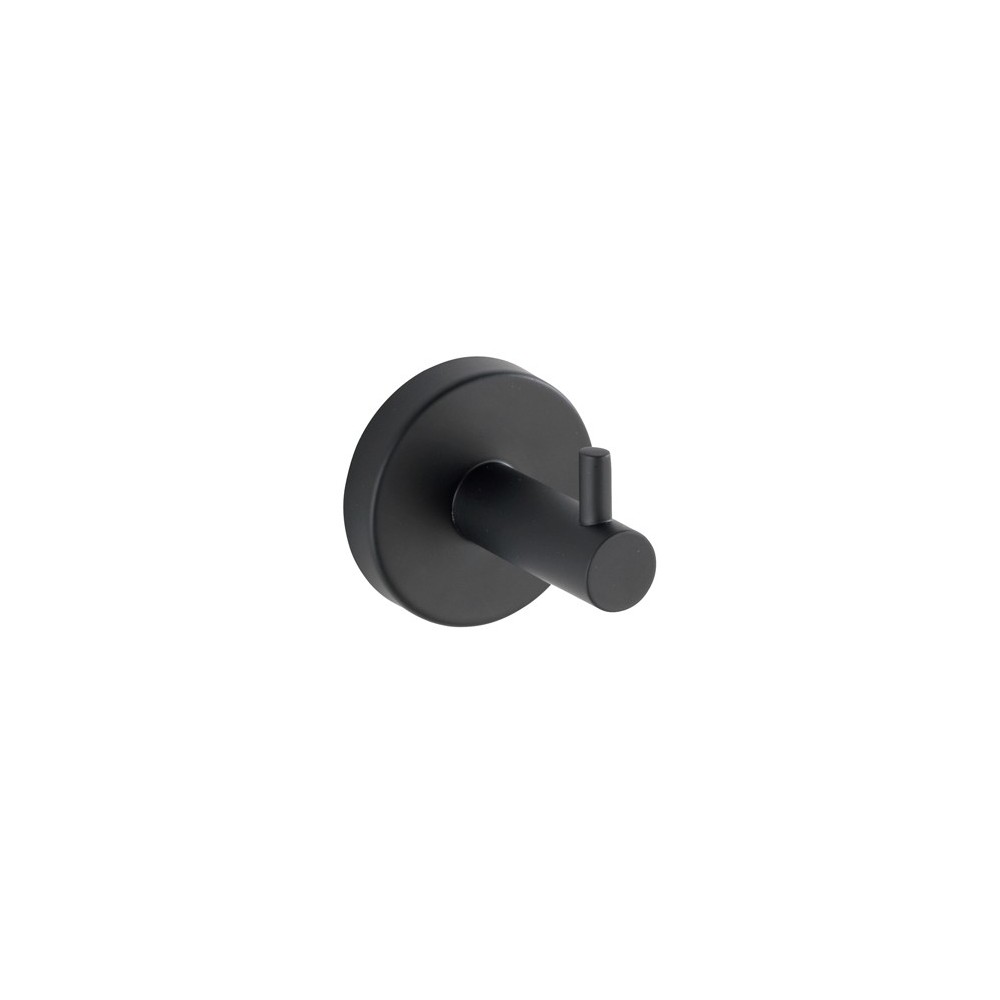 PERCHA ACERO INOX. BOSIO BLACK MATE