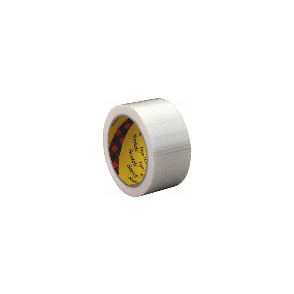 3M ™ Scotch® Bidirectional Filament Tape 8959, Clear, 75mm x 50m, 0.15mm