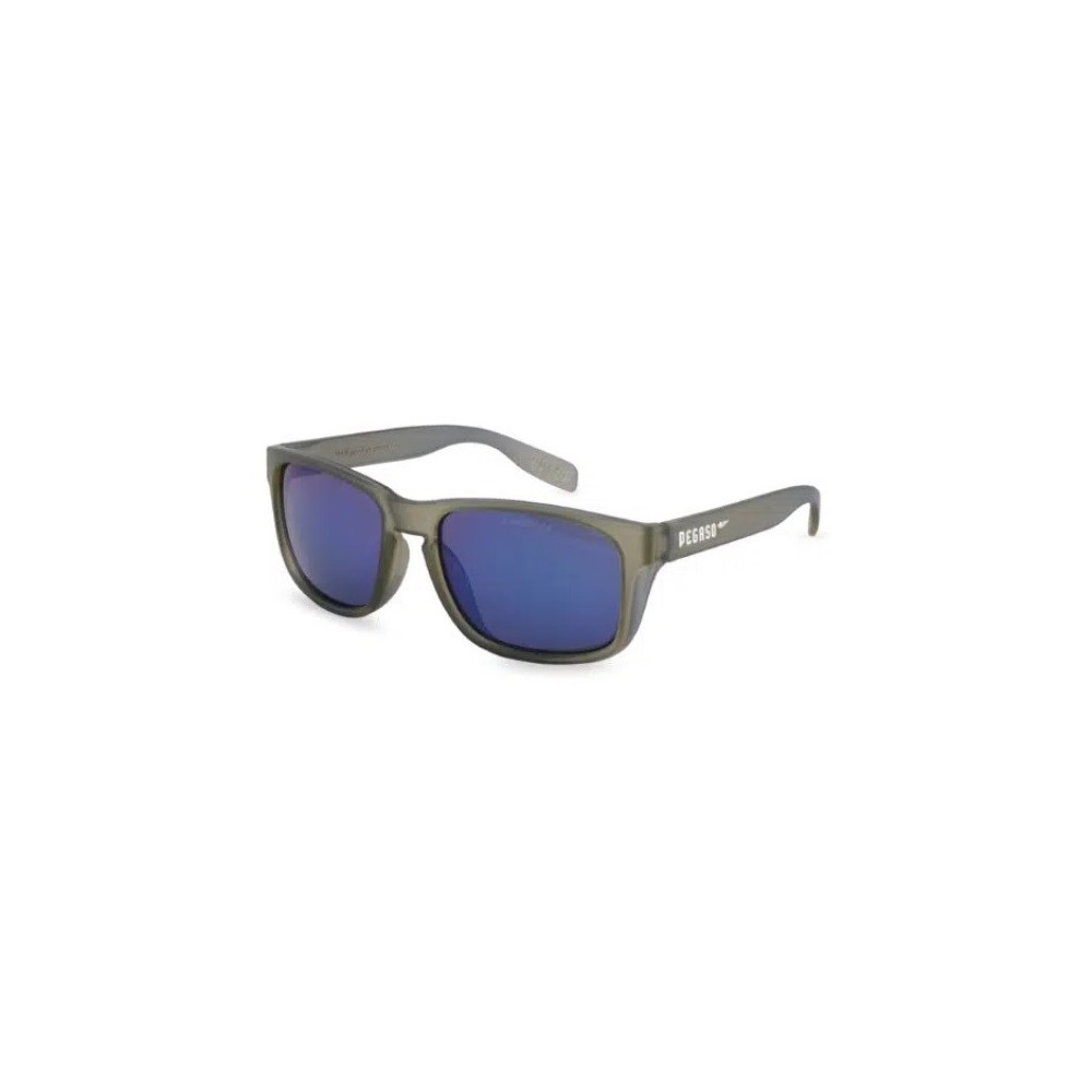 BULLDOG GRAY BLUE MIRROR SUNGLASSES